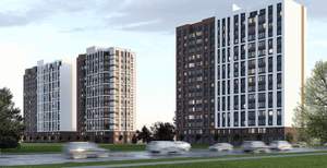 1-к квартира, строящийся дом, 35м2, 13/15 этаж