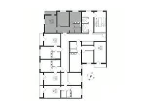 2-к квартира, вторичка, 53м2, 8/17 этаж