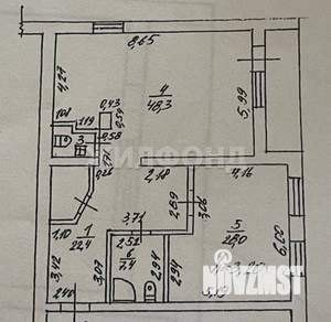1-к квартира, вторичка, 112м2, 4/5 этаж