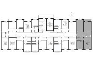 3-к квартира, вторичка, 89м2, 19/19 этаж
