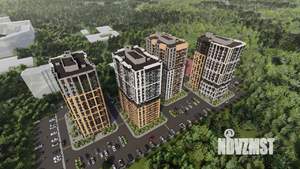 2-к квартира, строящийся дом, 55м2, 1/19 этаж