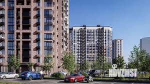 2-к квартира, строящийся дом, 47м2, 13/21 этаж