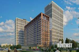 1-к квартира, строящийся дом, 46м2, 10/25 этаж