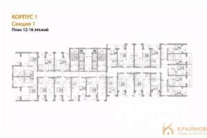 1-к квартира, вторичка, 38м2, 13/28 этаж