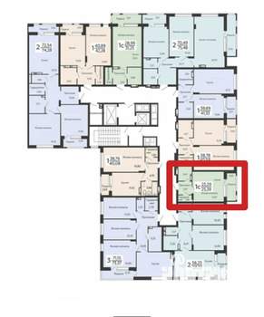 Студия квартира, сданный дом, 25м2, 12/14 этаж