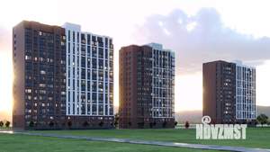 1-к квартира, строящийся дом, 38м2, 8/15 этаж