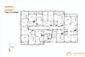 2-к квартира, строящийся дом, 65м2, 5/15 этаж