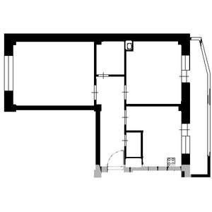 2-к квартира, вторичка, 61м2, 8/17 этаж