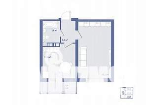 1-к квартира, строящийся дом, 38м2, 17/17 этаж