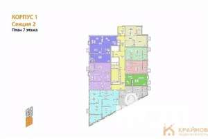Студия квартира, сданный дом, 26м2, 7/21 этаж