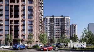 2-к квартира, строящийся дом, 58м2, 3/21 этаж