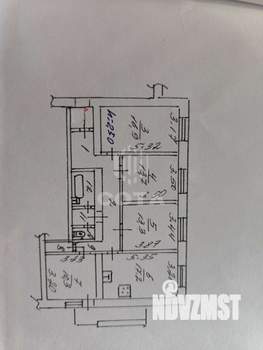3-к квартира, вторичка, 95м2, 4/9 этаж