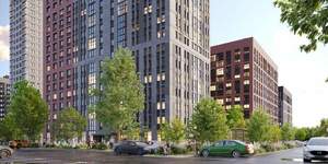 2-к квартира, строящийся дом, 56м2, 8/18 этаж