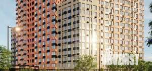 1-к квартира, вторичка, 43м2, 4/22 этаж