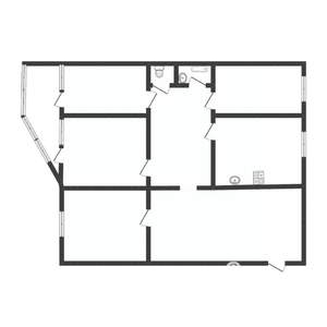 4-к квартира, вторичка, 99м2, 6/9 этаж