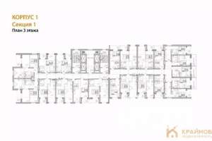 1-к квартира, вторичка, 39м2, 3/28 этаж