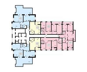 2-к квартира, вторичка, 66м2, 11/24 этаж