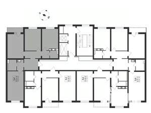 3-к квартира, вторичка, 86м2, 2/17 этаж