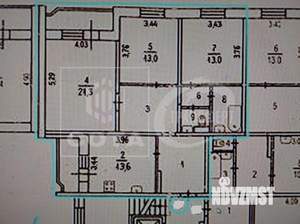 3-к квартира, вторичка, 89м2, 10/10 этаж