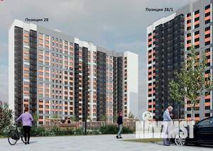 1-к квартира, вторичка, 36м2, 4/17 этаж