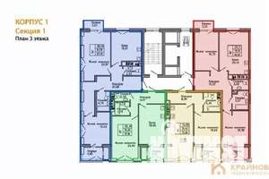 1-к квартира, вторичка, 57м2, 3/9 этаж