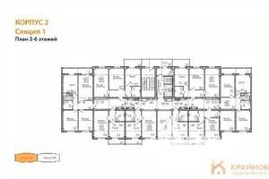 2-к квартира, вторичка, 60м2, 6/15 этаж