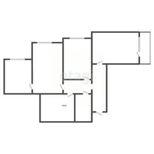 4-к квартира, вторичка, 81м2, 3/9 этаж