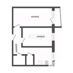 2-к квартира, вторичка, 53м2, 9/9 этаж