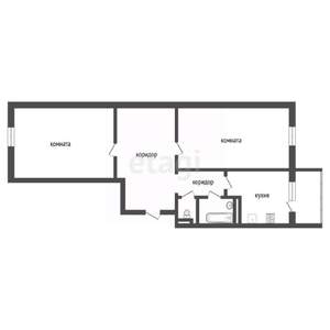 2-к квартира, вторичка, 62м2, 7/10 этаж