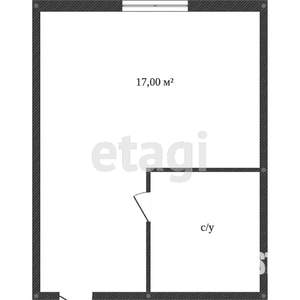 Студия квартира, вторичка, 18м2, 4/5 этаж