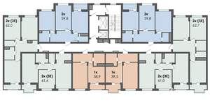 2-к квартира, вторичка, 60м2, 10/13 этаж