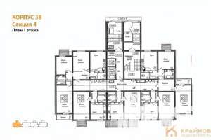 1-к квартира, вторичка, 37м2, 1/17 этаж