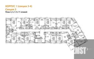 1-к квартира, вторичка, 35м2, 9/13 этаж
