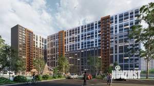 3-к квартира, строящийся дом, 90м2, 16/25 этаж