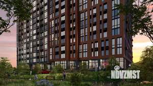 2-к квартира, строящийся дом, 55м2, 8/24 этаж