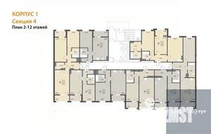 2-к квартира, вторичка, 66м2, 5/18 этаж