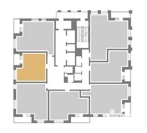 1-к квартира, вторичка, 33м2, 19/25 этаж