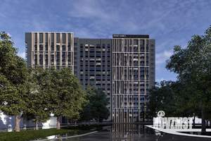 1-к квартира, строящийся дом, 43м2, 4/17 этаж