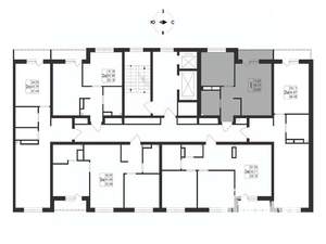 1-к квартира, вторичка, 36м2, 4/17 этаж