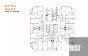 3-к квартира, вторичка, 83м2, 4/25 этаж