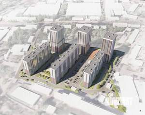 1-к квартира, строящийся дом, 21м2, 4/17 этаж