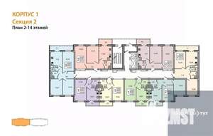 3-к квартира, вторичка, 72м2, 7/15 этаж