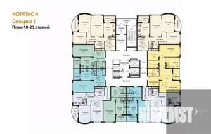 2-к квартира, вторичка, 93м2, 22/25 этаж