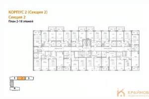 Студия квартира, вторичка, 25м2, 11/18 этаж