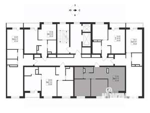 3-к квартира, вторичка, 55м2, 6/17 этаж