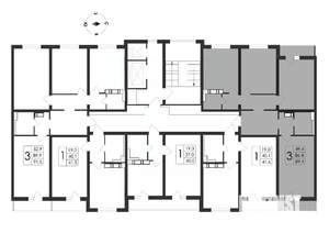 3-к квартира, вторичка, 89м2, 16/17 этаж