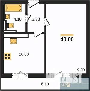 1-к квартира, вторичка, 40м2, 3/17 этаж
