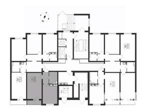 1-к квартира, вторичка, 42м2, 1/17 этаж