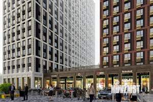 1-к квартира, строящийся дом, 47м2, 20/25 этаж