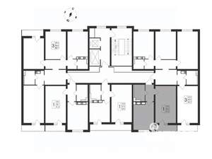 1-к квартира, вторичка, 42м2, 13/17 этаж
